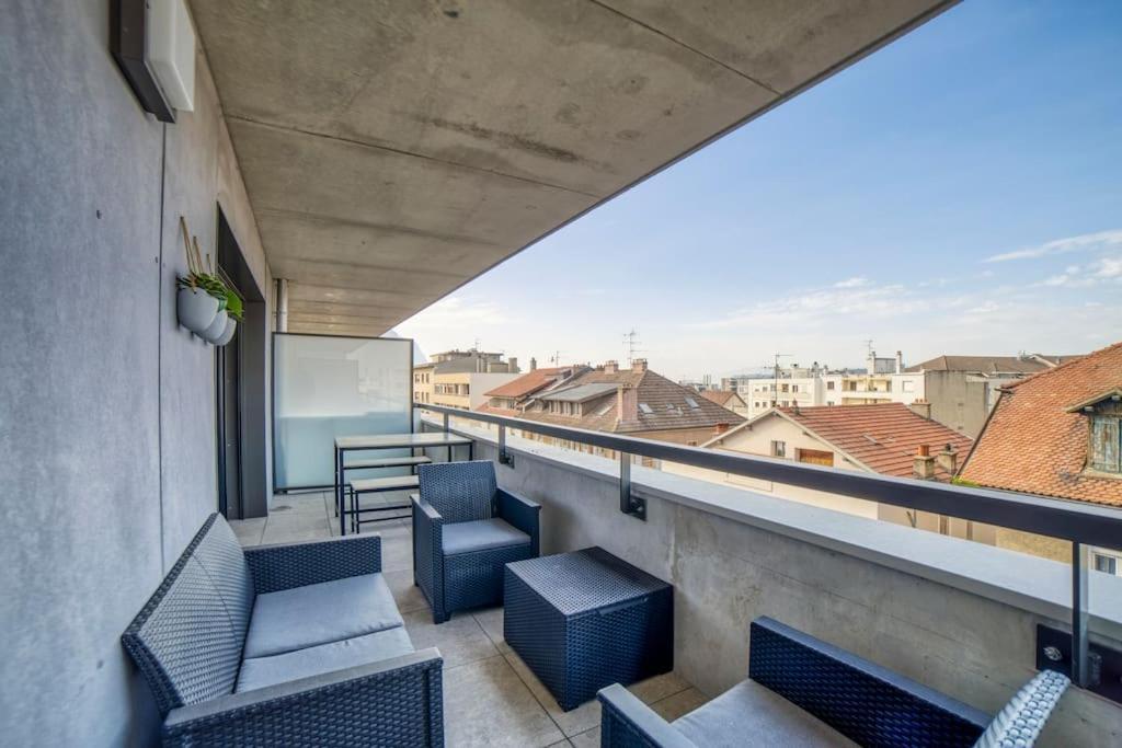 Appartamento Modern'Blue - Gare Annemasse A 3Min-Geneve Acces Direct Esterno foto